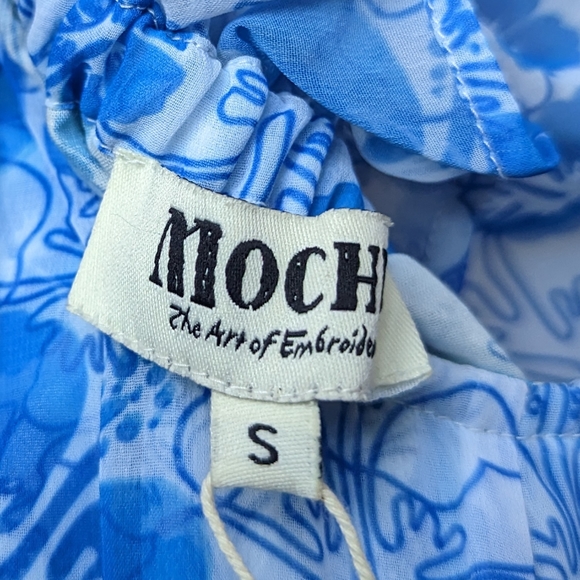 NWT Resortwear Blue Floral Maxi Dress - All Things Mochi | Size Small - Picture 3 of 9